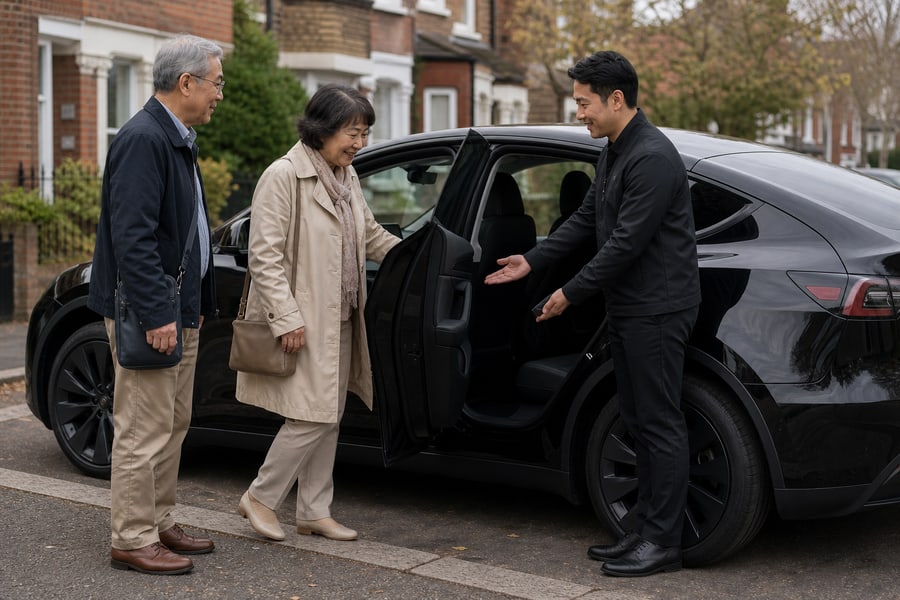 Dova Travel family private hire service in Southampton
