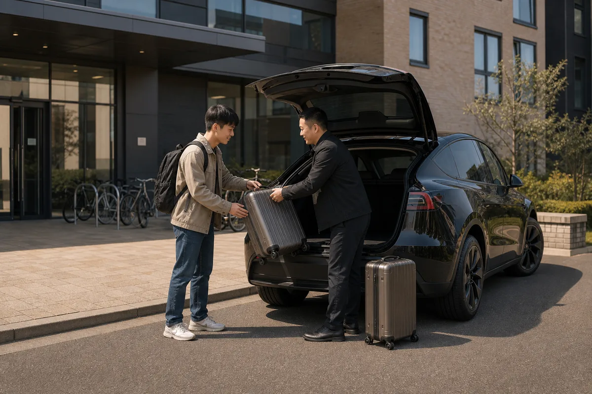 Southampton student airport transfer
